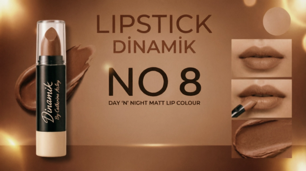 catherine arley dinamik serisi matt ruj no 8