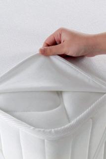 Altın Karma 70x130 cm Yatak Koruyucu Pamuk Alez Köşe Lastikli Sıvı Geçirmez