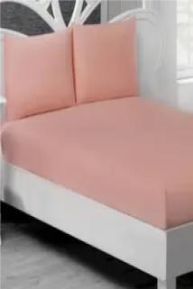 Altın Karma Çift Kişilik İnce Penye Lastikli Çarşaf 150x200 Cm 2 Adet Yastık Kılıflı