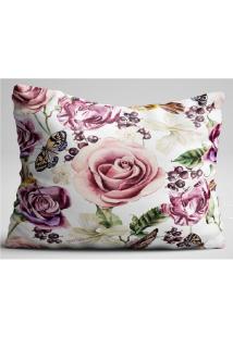 Bebesi 10 Adet Gül Desenli Yastık Kılıfı 50x70 Cm Fermuarlı