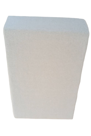 Bebesi Battal Boy Çift Kişilik Havlu Lastikli Çarşaf Takımı 180X200 cm Çok Açık Gri
