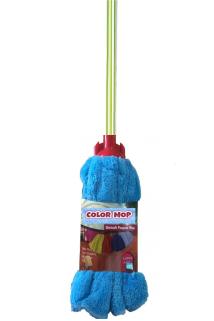 Color  Mop Havlu Paspas Mop Ucu Ve Plastik Kaplama Saplı