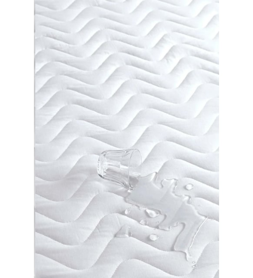 Mycey Sıvı Geçirmez Fitted Kapitoneli Alez 220x200  Cm Çift Kişilik Yatak Koruyucu Alez Battal Boy