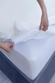 Divanev Fitted Alez 70x120+20 Cm Bebe  Pamuklu  Kumaş  Sıvı Geçirmez Yatak Koruyucu Alez
