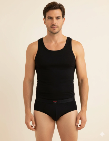 Şahinler Erkek Likralı Slip E039