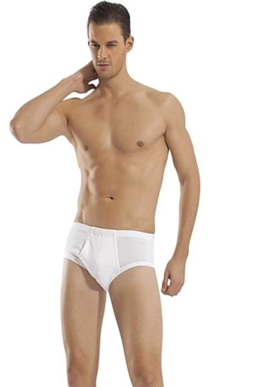 Erdem Erkek Ribana Slip 1320 Beyaz XL
