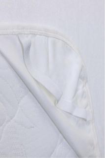 Evony Sıvı Geçirmez Bebe Alezi 70x130 cm Yatak Koruyucu Pamuklu Köşe Lastikli