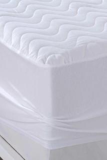 Evony Fitted Kapitoneli 100x200 Cm Tek Kişilik Yatak Koruyucu Çarşaf