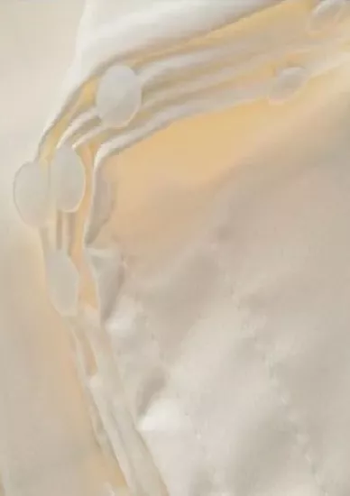 MyCey Güneşlik Perde 220x200 cm Cm Krem Saten