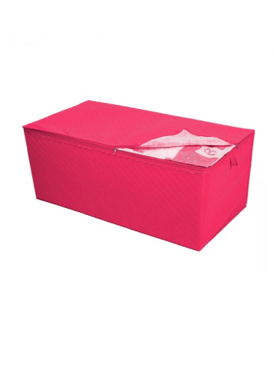 Divanev 3 Adet Extra Telalı Kaliteli Hurc 30x22x18 Cm Ölçüde Hurç Fuşya