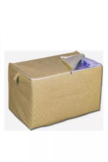 Divanev 3 Adet Extra Telalı Kaliteli Hurc 30x22x18 Cm ölçüde Kahve Hurç