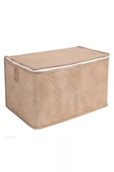 Divanev 3 Adet Extra Telalı Kaliteli Hurc 30x22x18 Cm ölçüde Kahve Hurç
