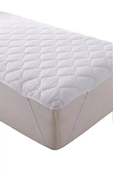 Divanev Kapitoneli 70x140 Cm Sıvı Geçirmez Yatak Koruyucu Bebe Alez Köşe Lastikli 
