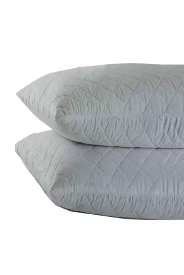 Altın Karma 3 Adet Hava Geçirgen Fermuarlı Kapitone Yastık koruyucu Kılıf 50x70 cm