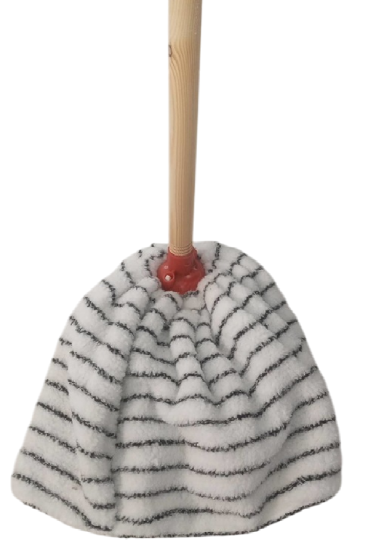 Lider Wellsoft Mop Paspas Mop Yedek Ucu Ve Ahşap Sapı ile Takım