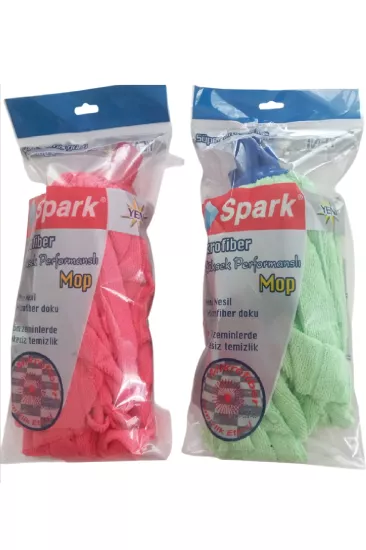 Spark 2 Adet Mikrofiber Havlu Vileda Paspas Mop Yedek Ucu