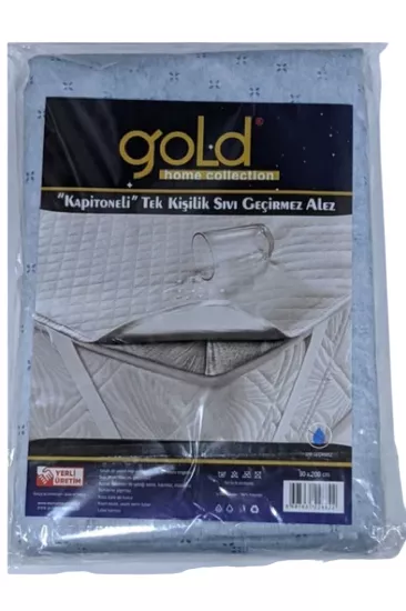 Gold home 150x200 cm Köşe  Lastikli Çift Kişilik Sıvı Geçirmez Yatak Koruyucu Alez