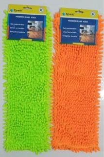 2 Adet Spark Makarna Mop Ucu Mikrofiber Paspas Yedeği 40 Cm