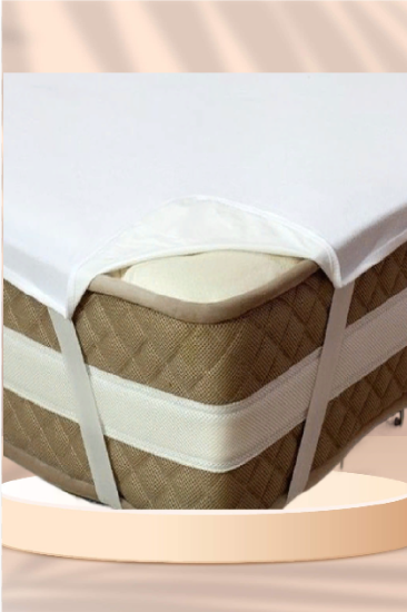 MyCey 200x220 cm Çift Kişilik Sıvı Geçirmez Alez Micro Kumaş Köşe Lastikli Yatak Koruyucu Alez