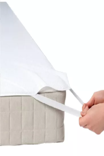 Divanev Çift Kişilik 150x200 Cm Mikro Kumaş Köşe Lastikli Alez  Sıvı Geçirmez Yatak Koruyucu  Alez