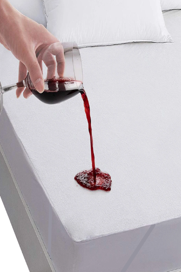 Bebesi Pamuklu Sıvı Geçirmez Yatak Koruyucu Alez 70x130 cm Köşe Lastikli