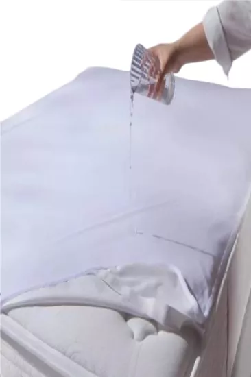 Bebesi 60x130 Cm Alez Pamuklu Köşe Lastikli Sıvı Geçirmez Yatak Koruyucu Alez