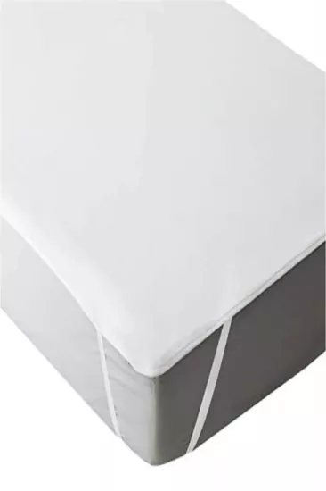 Evony Sıvı Geçirmez Yatak Koruyucu Alez 150x150  Cm Pamuklu Yatak Koruyucu Alez Köşe Lastikli