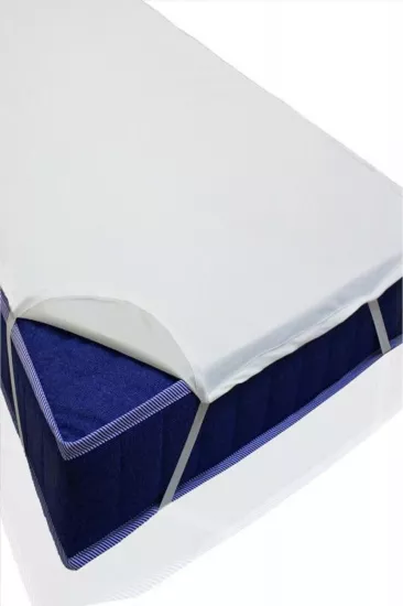 Bebesi 60x130 Cm Alez Pamuklu Köşe Lastikli Sıvı Geçirmez Yatak Koruyucu Alez