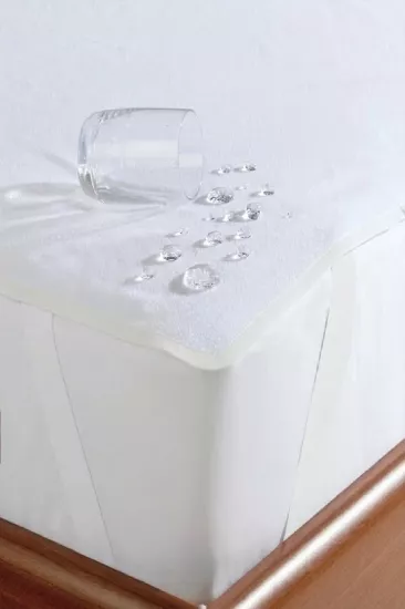 Bebesi Yatak Koruyucu Alez 60x110 Cm Sıvı Geçirmez Çok Amaçlı Pamuk Kumaş Köşe Lastikli
