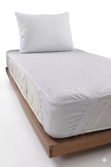 Altın Karma Bebe 70x130 Cm Sıvı Geçirmez Pamuklu Yatak Koruyucu Alez