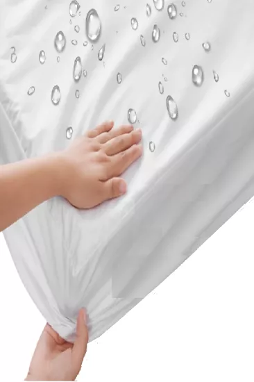 Derbey Fitted 70x110 Cm Sıvı Geçirmez Bebek Alezi Micro Kumaş Yatak Koruyucu Alez 