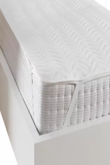 Evony Kapitoneli Sıvı Geçirmez Yatak Koruyucu Alez 120x200 Cm Tek Kişilik Köşe Lastikli