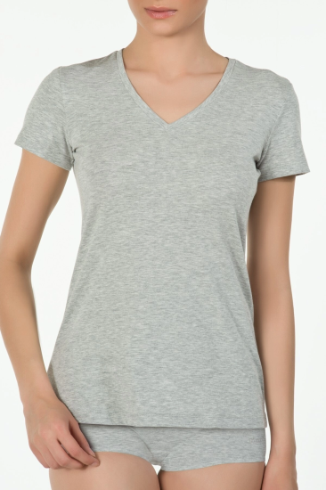 Kom Basic V yaka T-Shirt
