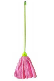 Wikro 1 Adet Mop 1 Adet Plastik Sapı Ile Takım Mikrofiber Vileda Tipi Mop Paspas