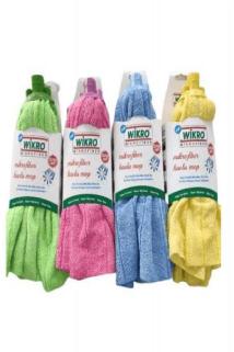 Wikro 1 Adet Mop 1 Adet Plastik Sapı Ile Takım Mikrofiber Vileda Tipi Mop Paspas