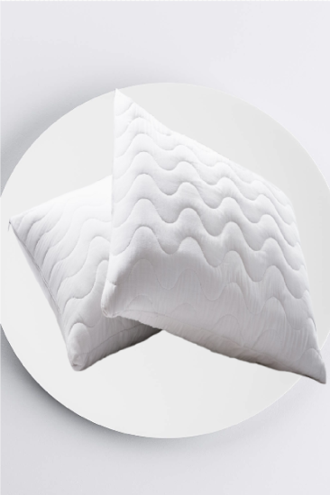 Evony 2 Adet 35x45 cm Bebe Kapitoneli Yastık Kılıfı Fermuarlı