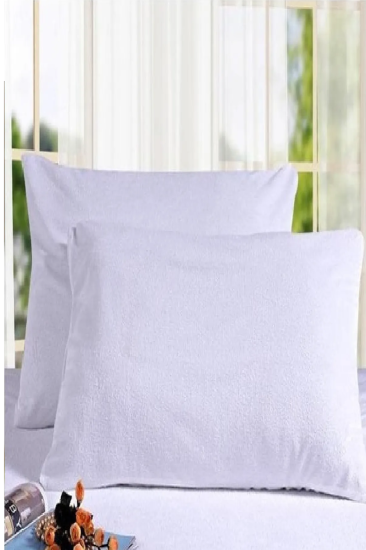 Mycey 1 Adet Bebek Yastık Kılıfı   Alez 35x45  Cm Pamuklu  Yatak Koruyucu Alez Sıvı Geçirmez Fermuarlı