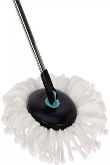 Ovivo 2 adet 360° Döner yuvarlak mikrofiber Mop paspas Yedek Ucu