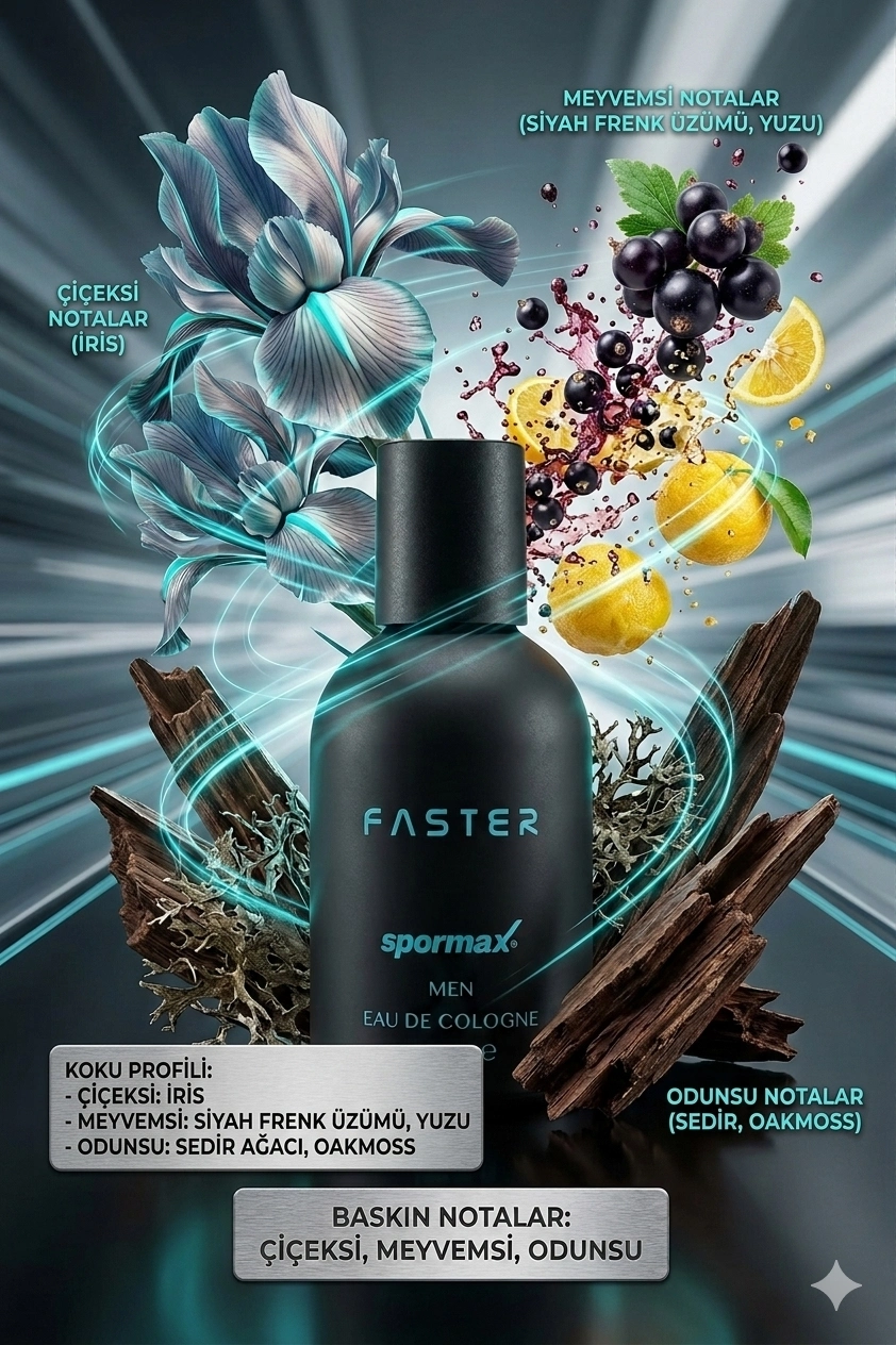 Spormax%20Faster%20Edc%20Erkek%20Parfüm%20100%20Ml