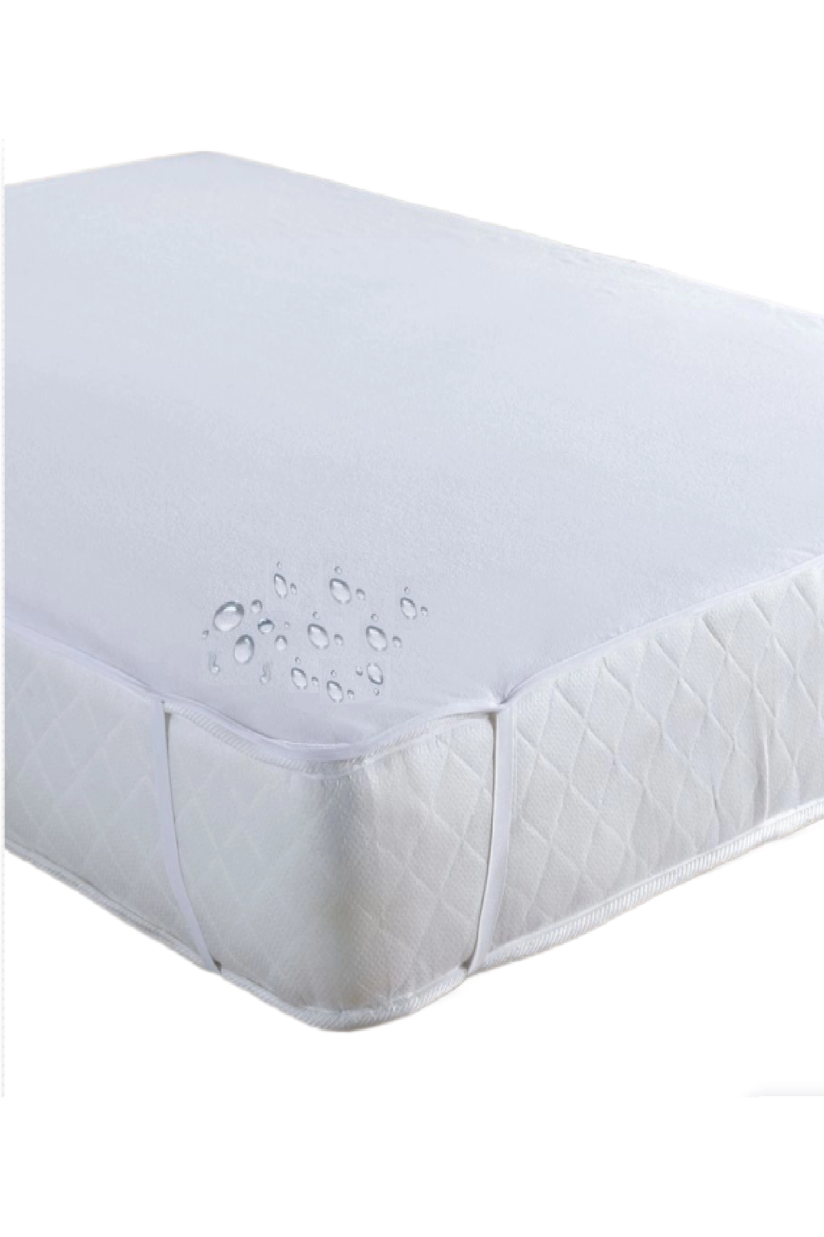 Evony%20Alez%20200x200%20Cm%20Pamuk%20Sıvı%20Geçirmez%20Yatak%20Koruyucu%20Alez