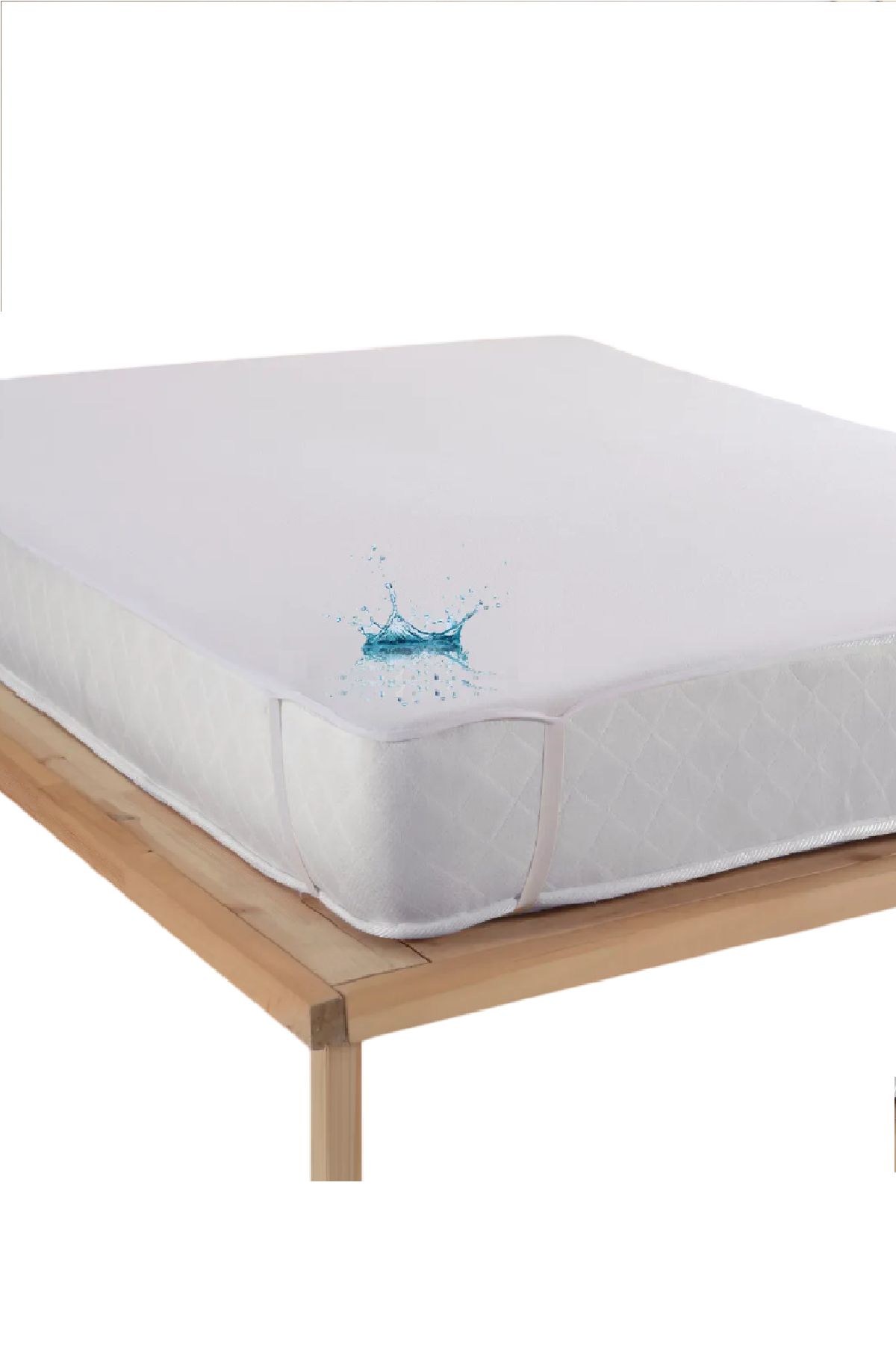 Evony%20Çift%20Kişilik%20Pamuk%20Sıvı%20Geçirmez%20Yatak%20Koruyucu%20Alez%20180x200%20cm