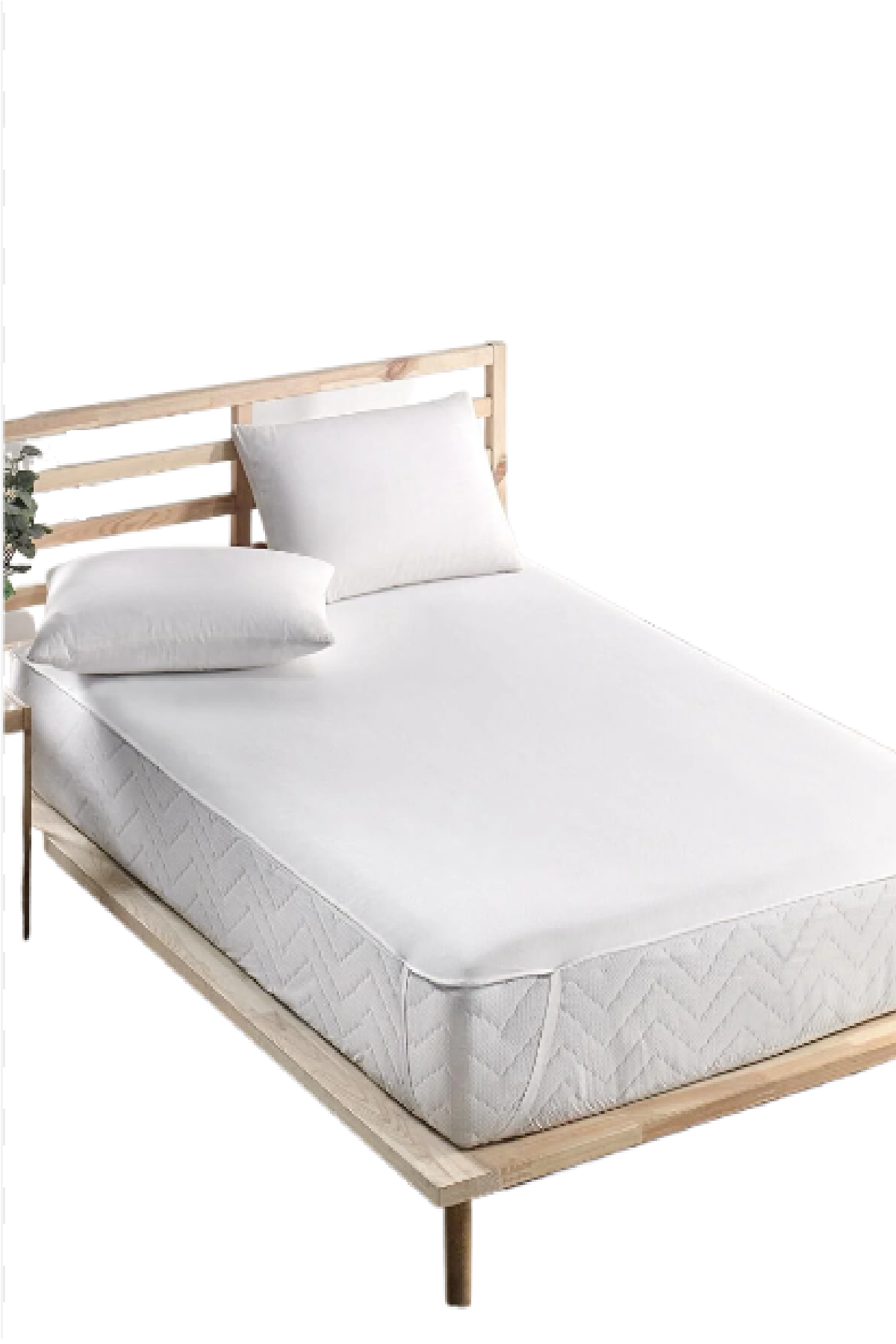 Bebesi%20160x200%20cm%20Çift%20Kişilik%20Sıvı%20Geçirmez%20Pamuklu%20Kumaş%20Yatak%20Koruyucu%20Alez