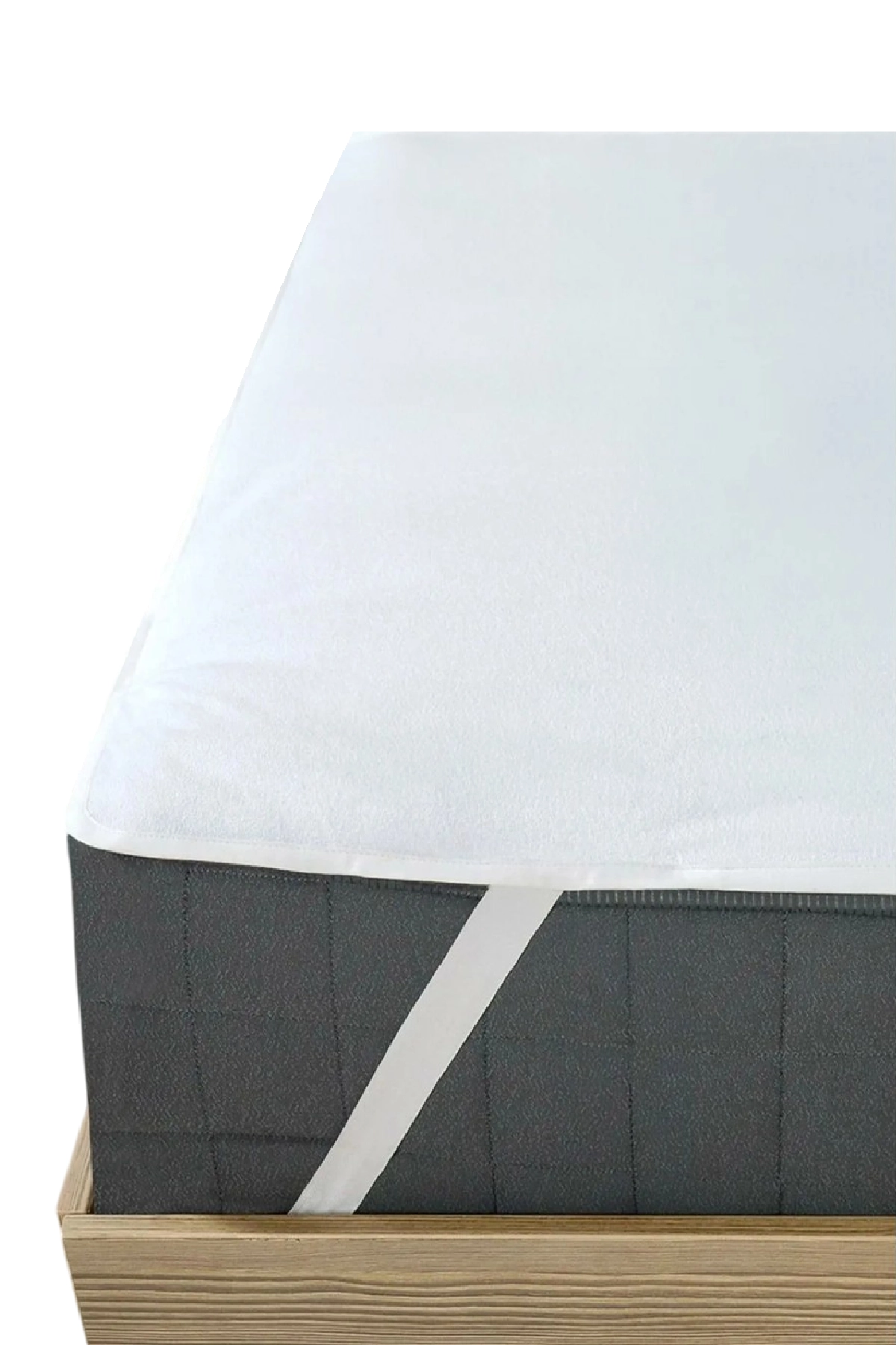 Derbey%20Köşe%20Lastikli%20Sıvı%20Geçirmez%20Tek%20Kişilik%20Alez%20100X200%20cm