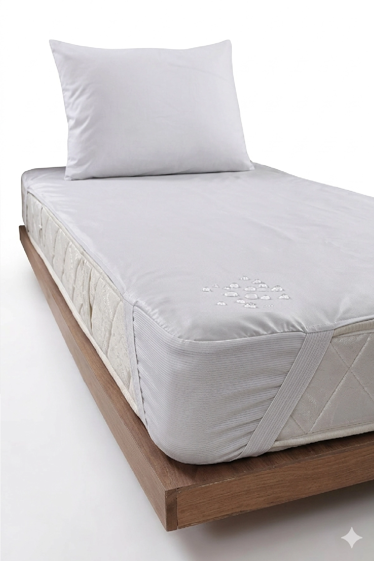 Derbey%20Köşe%20Lastikli%20Sıvı%20Geçirmez%20Tek%20Kişilik%20Alez%20100X200%20cm