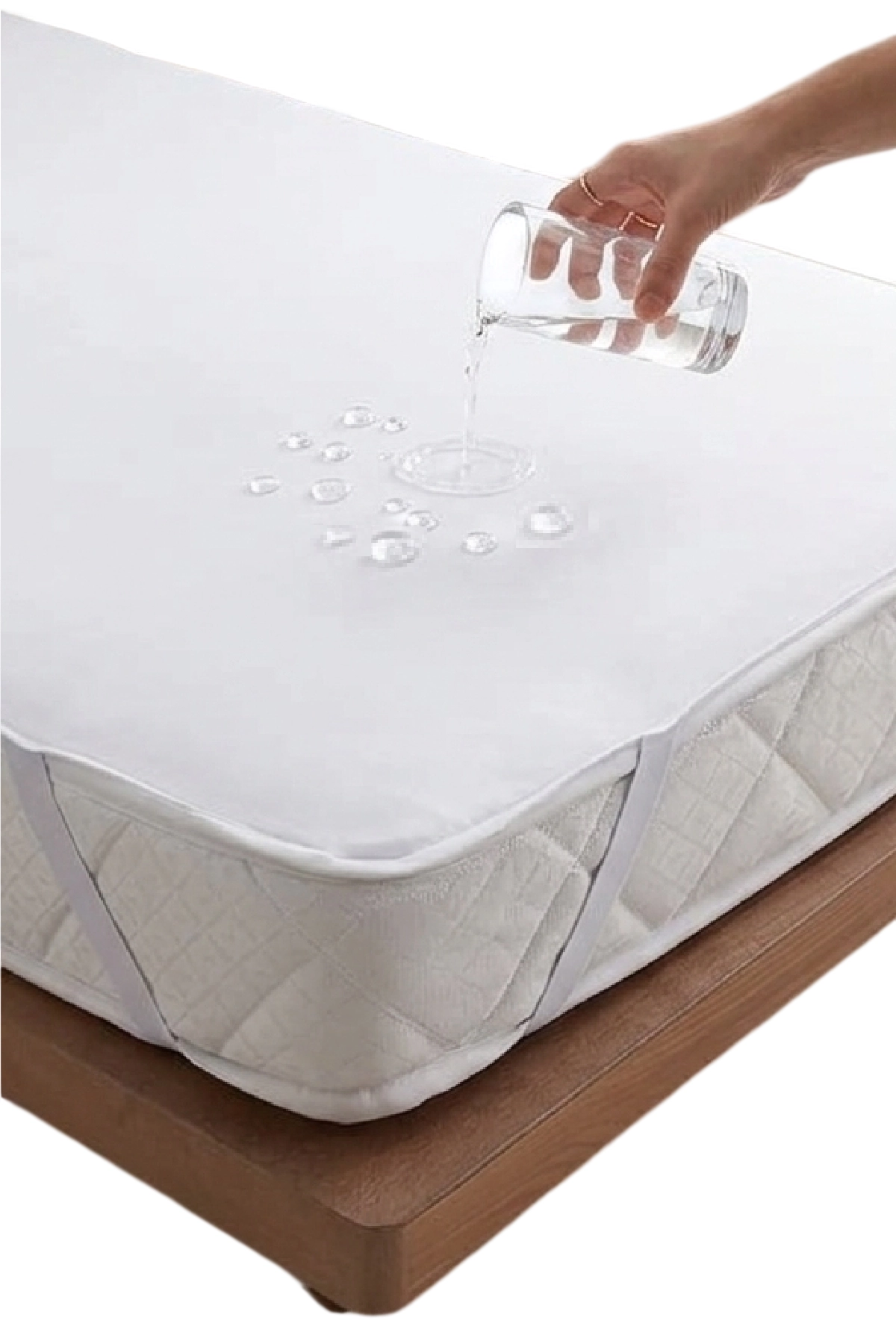 Bebesi%20Köşe%20Lastikli%20Sıvı%20Geçirmez%20160x200%20Cm%20Çift%20Kişilik%20Alez%20Micro%20Kumaş