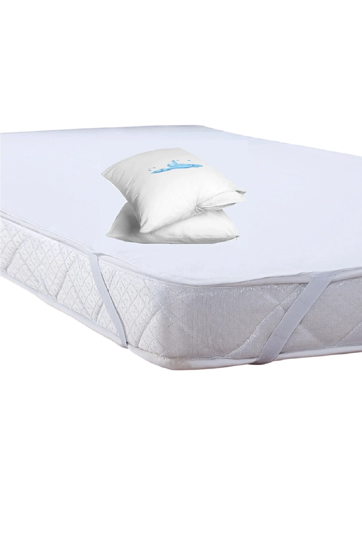 Derbey%2070x120%20Cm%20Sıvı%20Geçirmez%20Yatak%20Koruyucu%20Alez %20ve%20Yastık%20Kılıfı%20Takım%20Alez%20Pamuklu