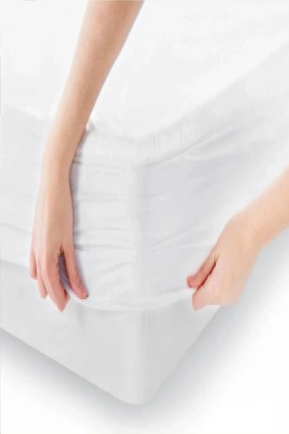 Derbey%20Bebe%2070x130%20Cm%20Sıvı%20Geçirmez%20Pamuk%20Fitted%20Yatak%20Koruyucu%20Alez%20%20