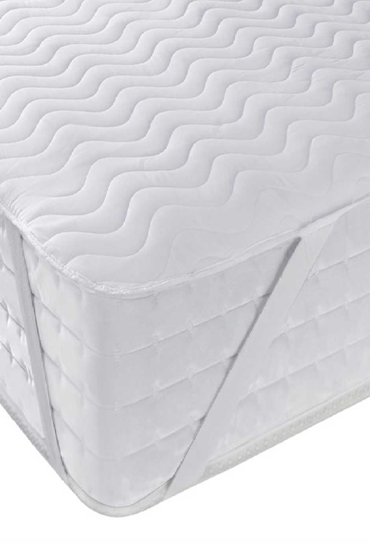 Bebesi%20Kapitoneli%2060x120%20Cm%20Bebe%20Sıvı%20Geçirmez%20Köşe%20Lastikli Yatak%20Koruyucu%20Alez