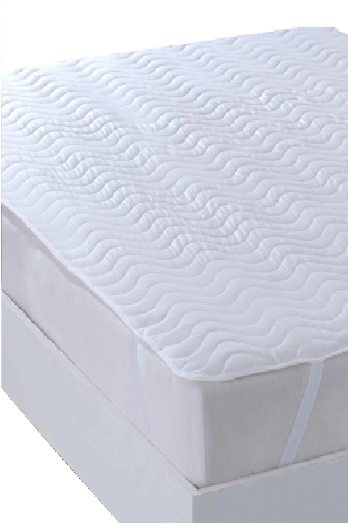 Evony%20Kapitoneli%20Sıvı%20Geçirmez%20Yatak%20Koruyucu%20Alez%20120x200%20Cm%20Tek%20Kişilik%20Köşe%20Lastikli