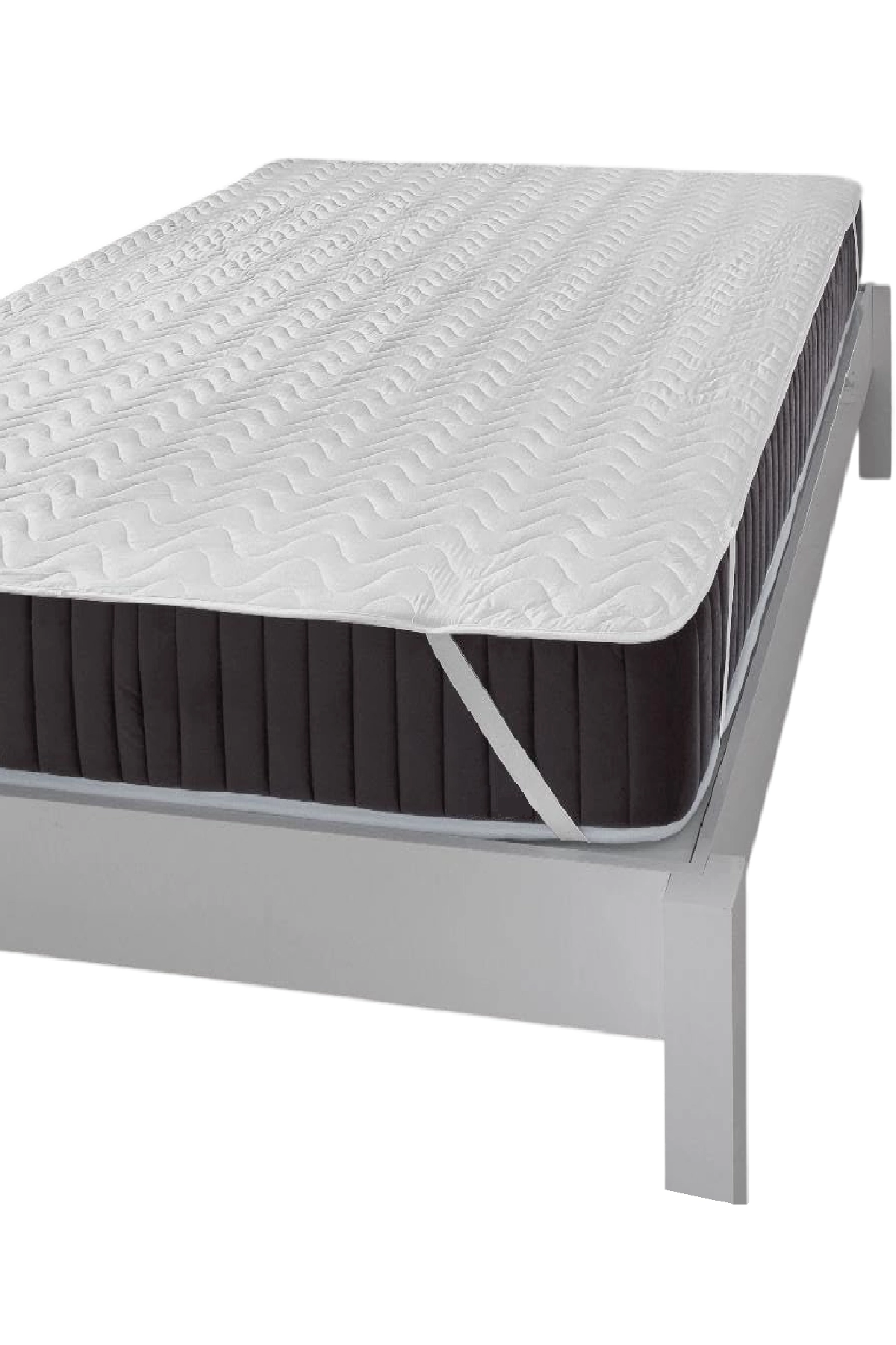 Bebesi%20Kapitoneli%20Yatak%20Koruyucu%20Alez%20160x200%20Cm%20Çift%20Kişilik%20Köşe%20Lastikli